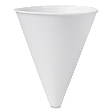 Dart Bare Eco-Forward Treated Paper Funnel Cups, 10oz. White, PK1000 PK 10BFC-2050